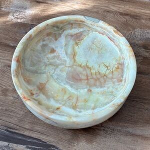 Gorgeous One Of A Kind Onyx Bowl